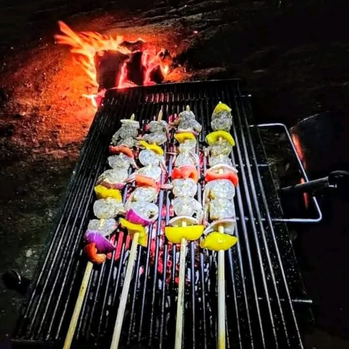 Practico Asador desarmable de excelente calidad